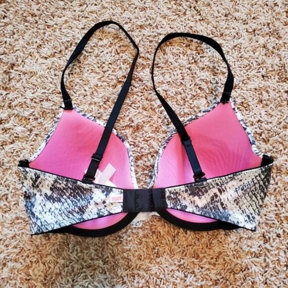 VICTORIA'S SECRET LIGHTLY LINED BRA SZ 32D - Picture 2 of 3